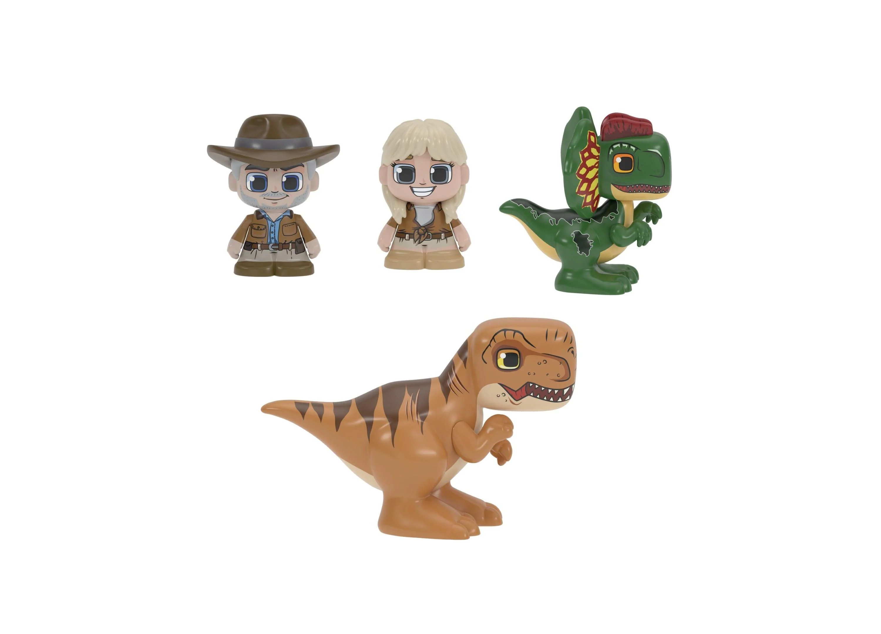 Tile Town Jurassic World Dino Escape Magnetic Tiles Playset, 69 Piece - Image 9