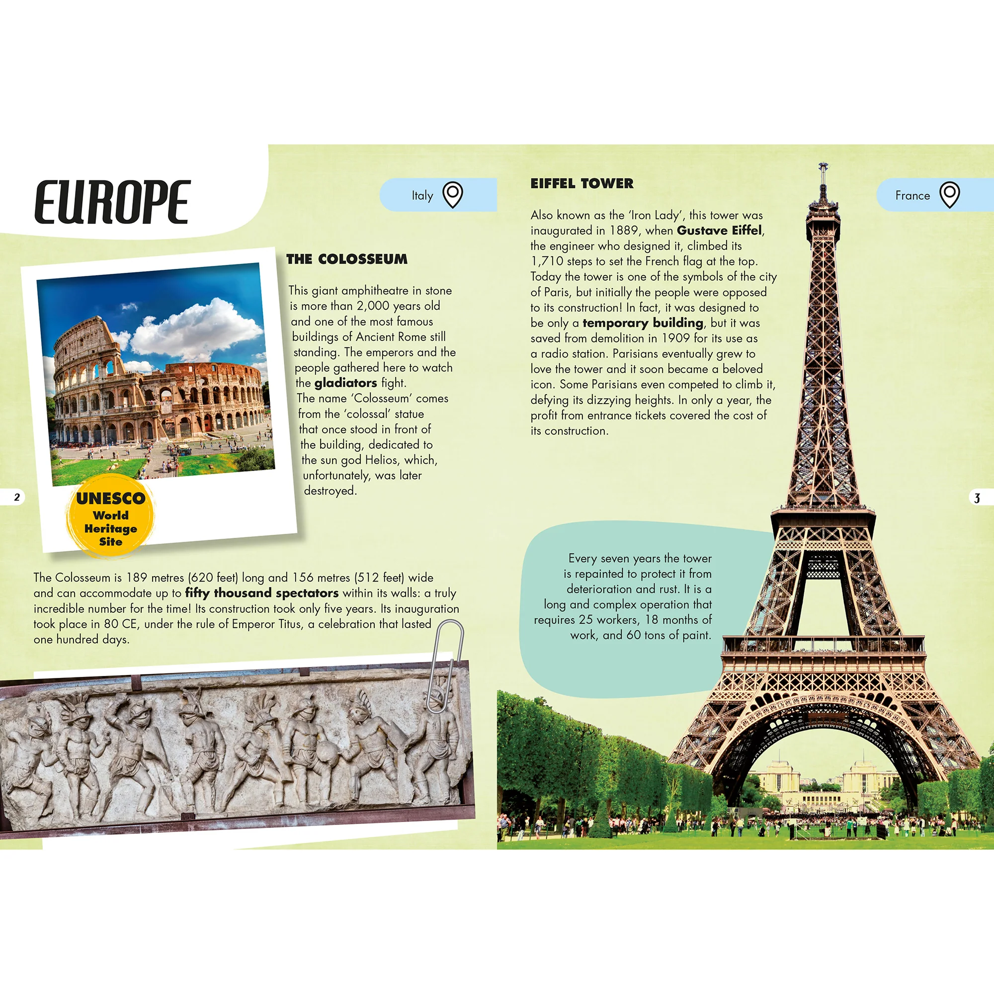 TLE: Monuments Of The World - 200-Piece Puzzle & Educational Book Set - Image 3