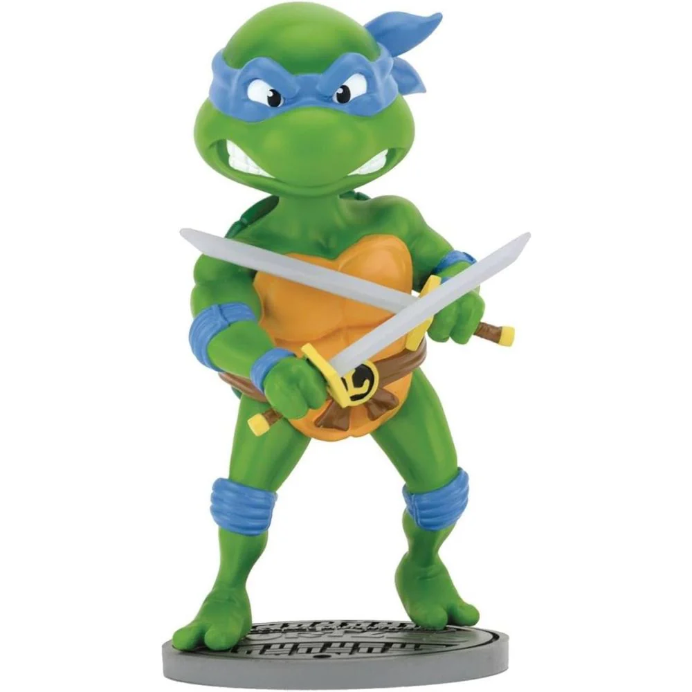 TMNT Classic Leonardo Head Knocker Action Figure