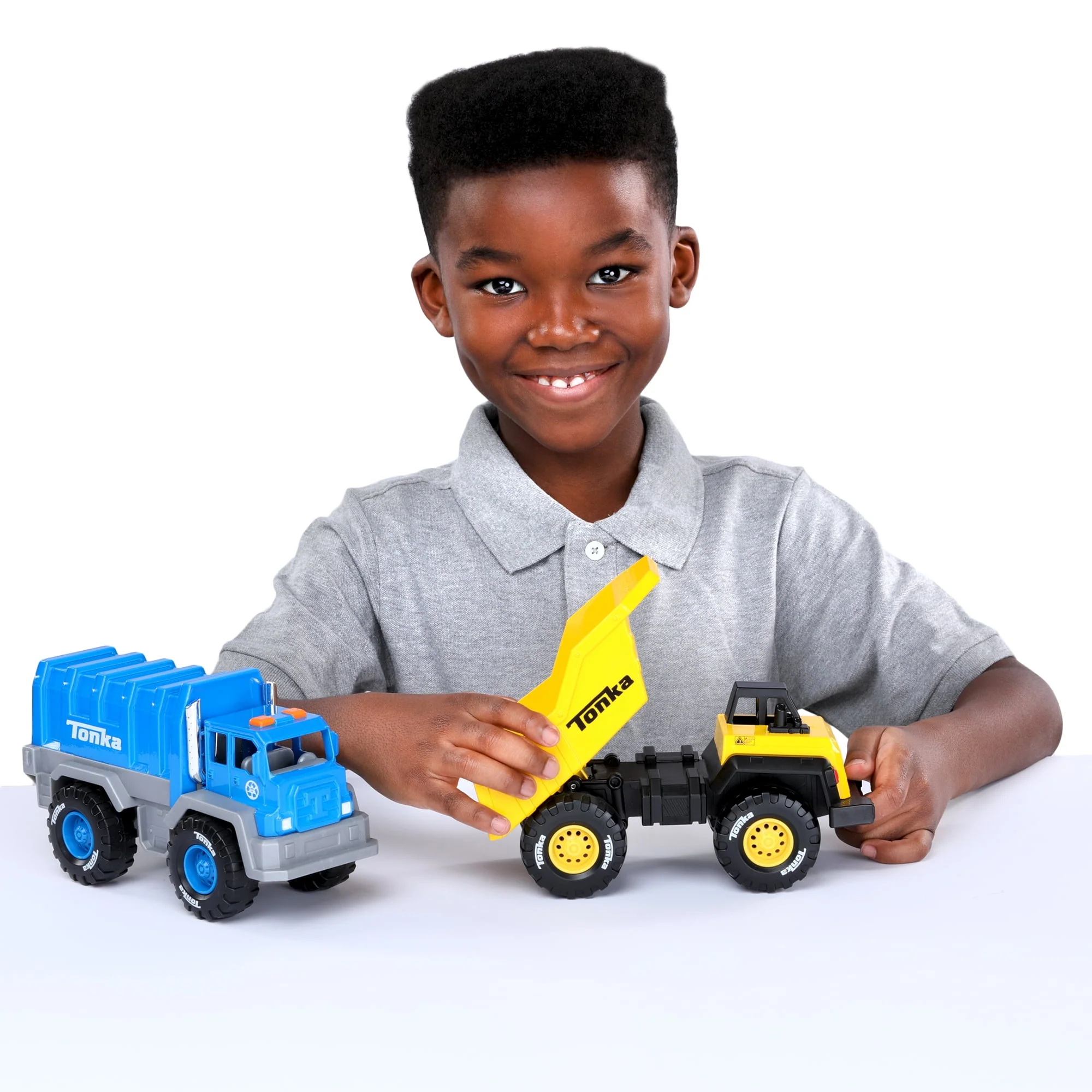 Tonka Tough Die-Cast Metal Garbage Truck Collector's Edition - Image 2