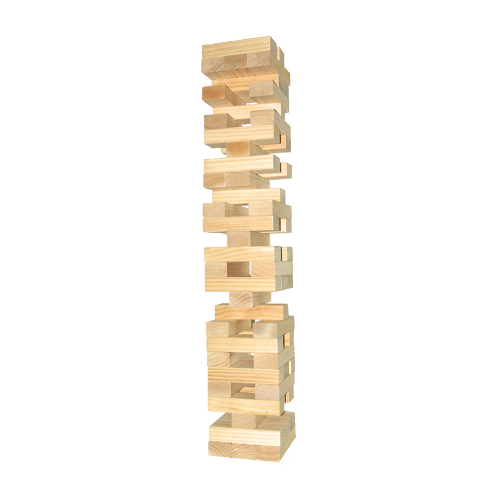 Toppling Timbers Giant Block Tower Game by Front Porch Classics - Image 2