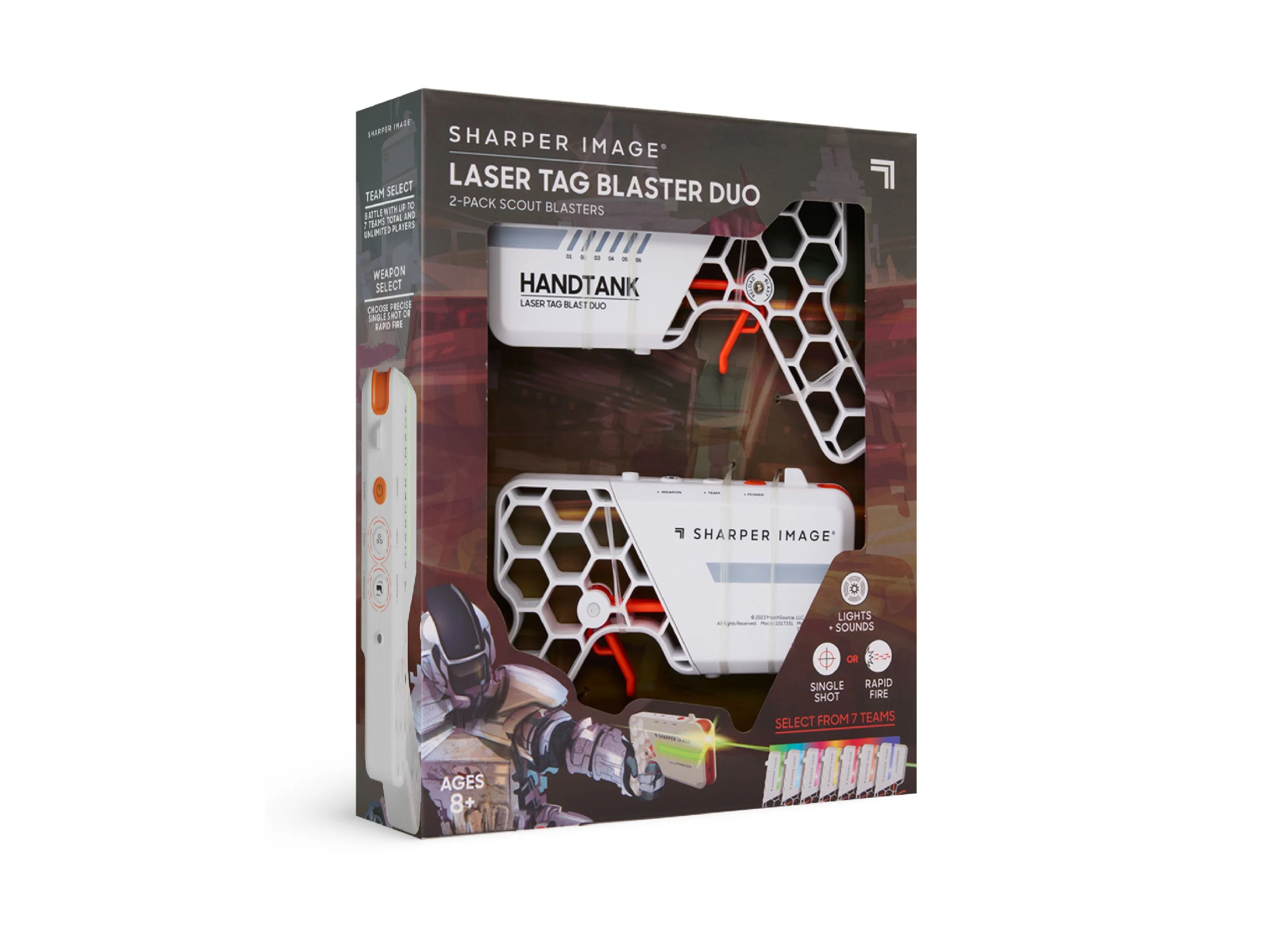 Rechargeable 4-Pack Laser Tag Blasters with Docking Station - Image 6