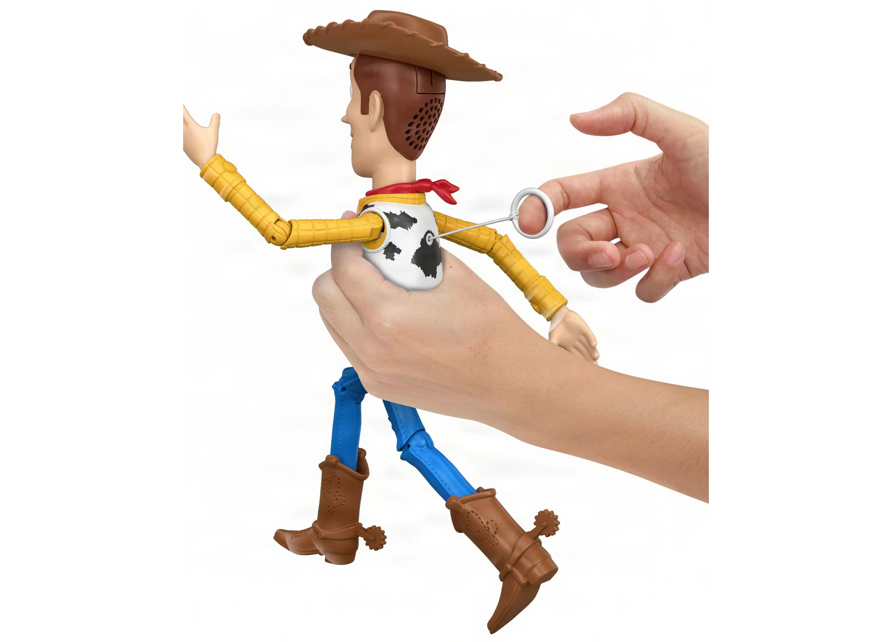 Disney Pixar Toy Story 5 Running Woody 12-Inch Action Figure With Sounds - Image 3