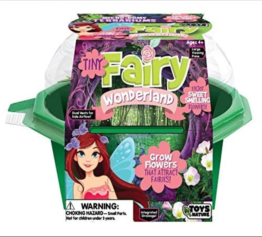 Toys By Nature Tiny Fairy Wonderland Indoor Micro-Garden Playset