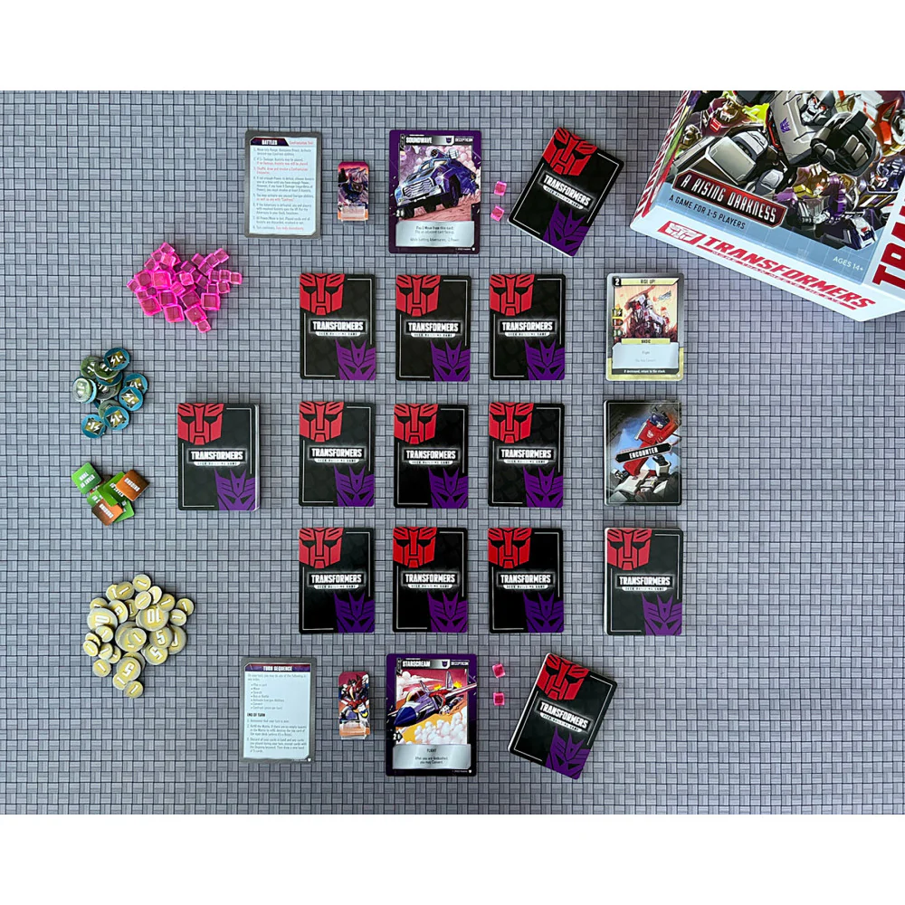 Transformers Deck-Building Game: A Rising Darkness Expansion Set - Image 2