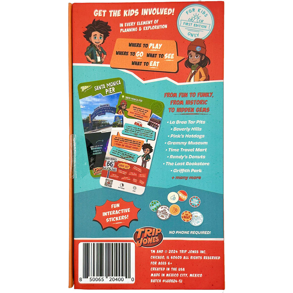 Trip Jones: Los Angeles Adventure - Kids' Collectible Cards, Age 6+ - Image 2