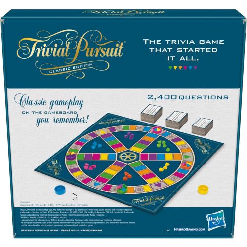 Trivial Pursuit Classic Edition Retro Board Game - Image 5