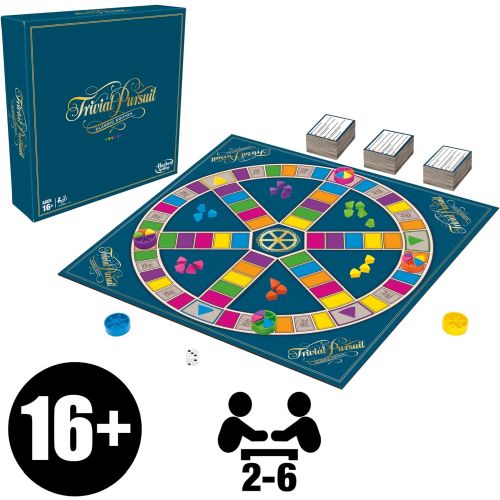 Trivial Pursuit Classic Edition Retro Board Game - Image 6