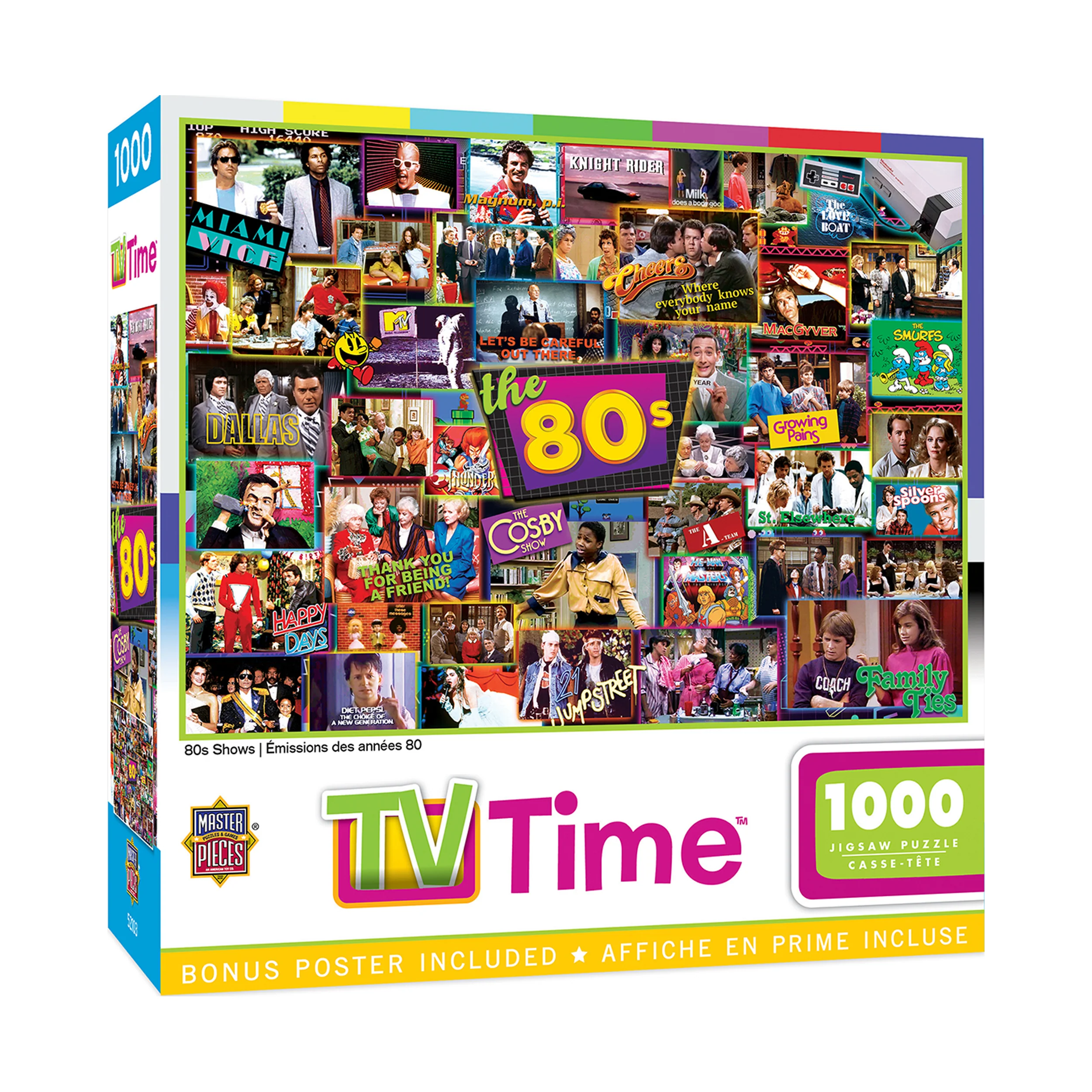 Retro TV Hits Jigsaw Puzzle - 1000 pc - Image 2