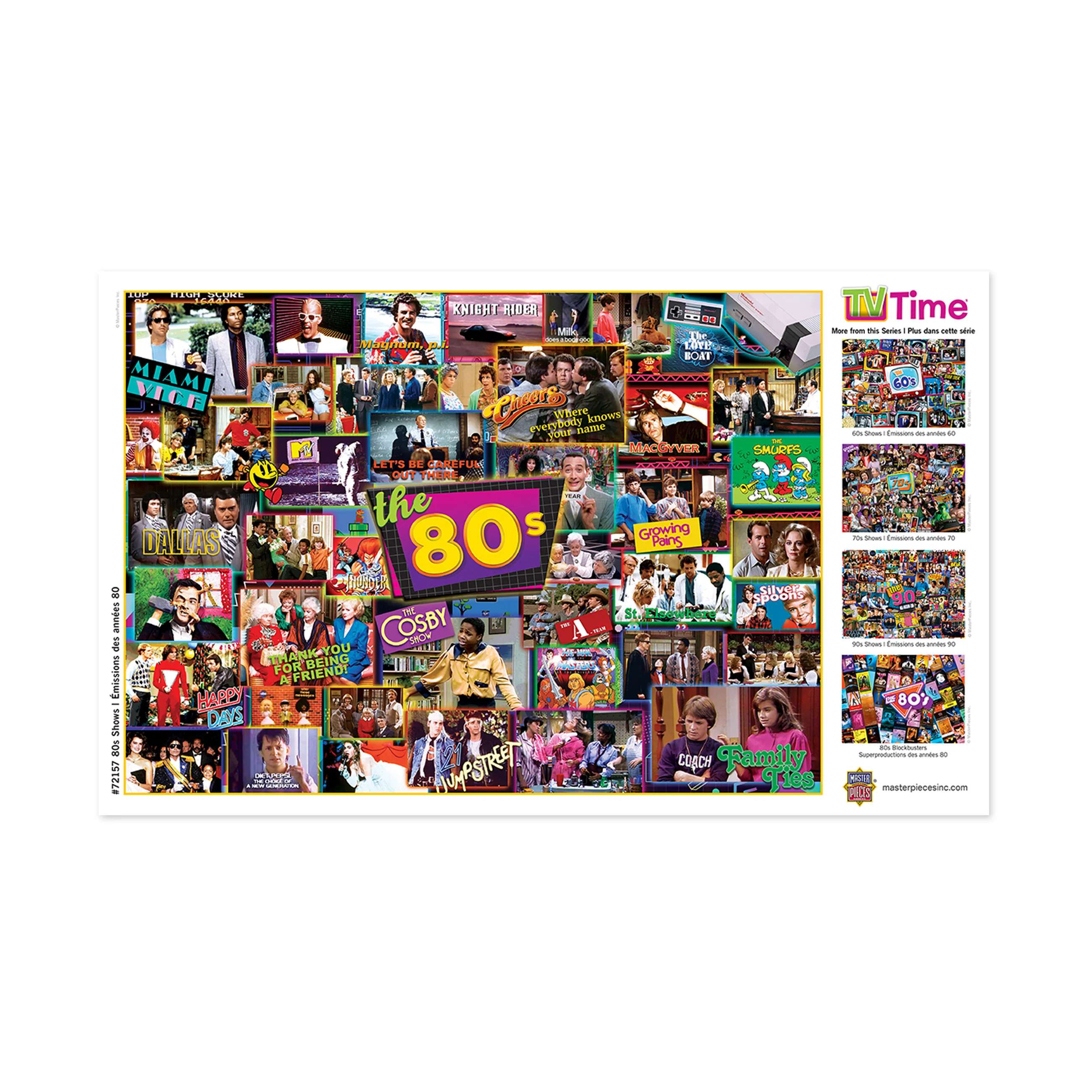 Retro TV Hits Jigsaw Puzzle - 1000 pc - Image 5