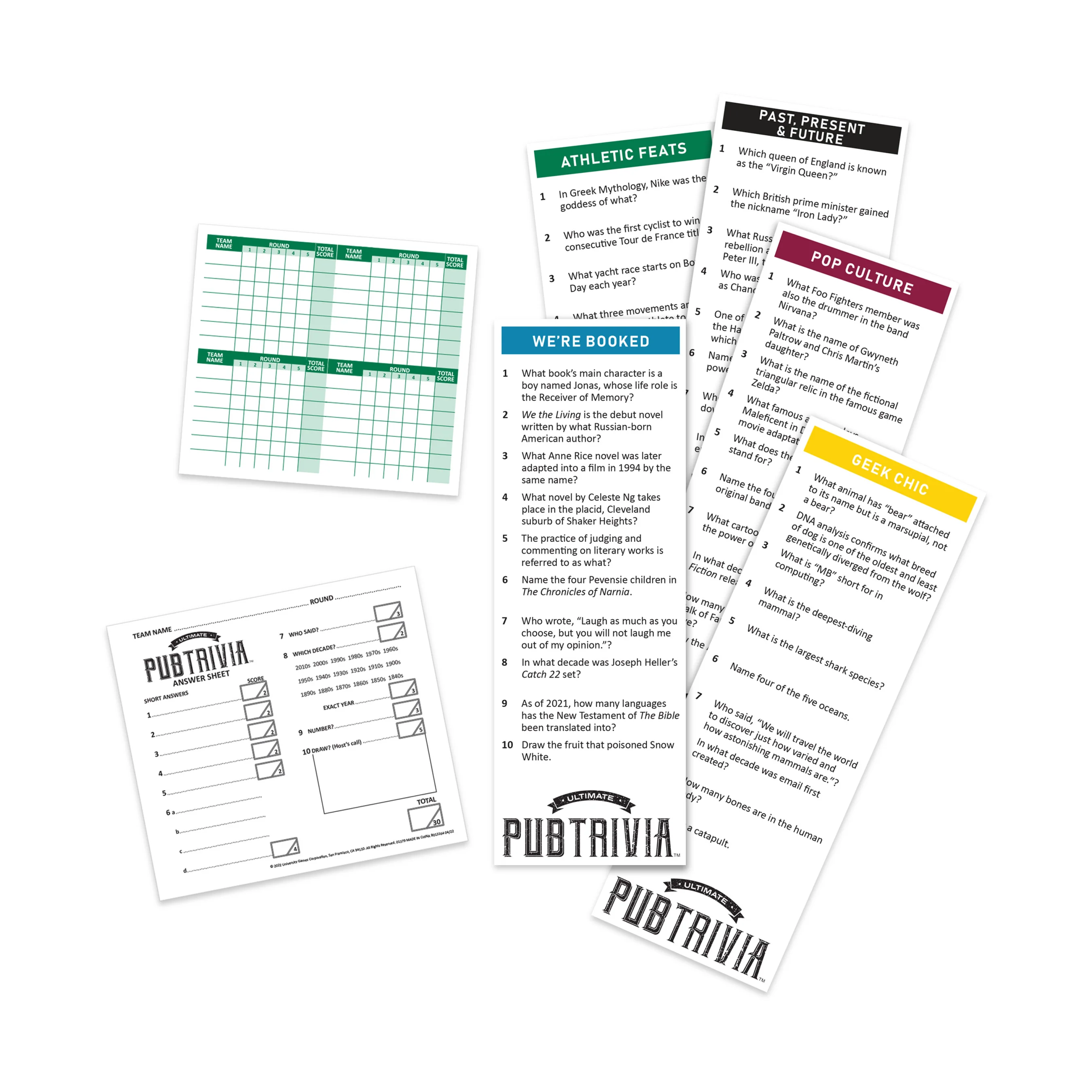 Ultimate Pub Trivia Game - Travel Edition Quiz Board Game - Image 5