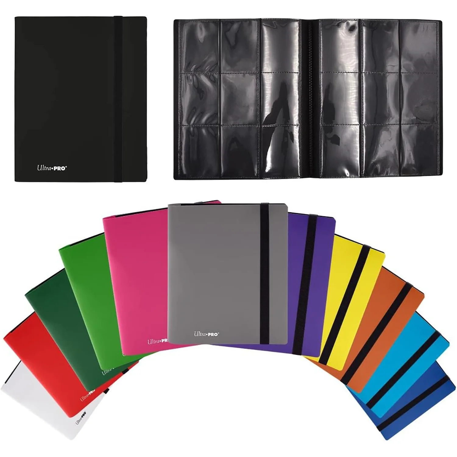 Ultra Pro Eclipse PRO-Binder, Jet Black 9-Pocket - 360 Card Capacity - Image 5