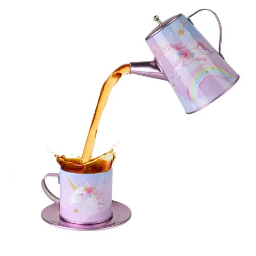 Unicorn 13pc Tin Tea Set BF - Image 8