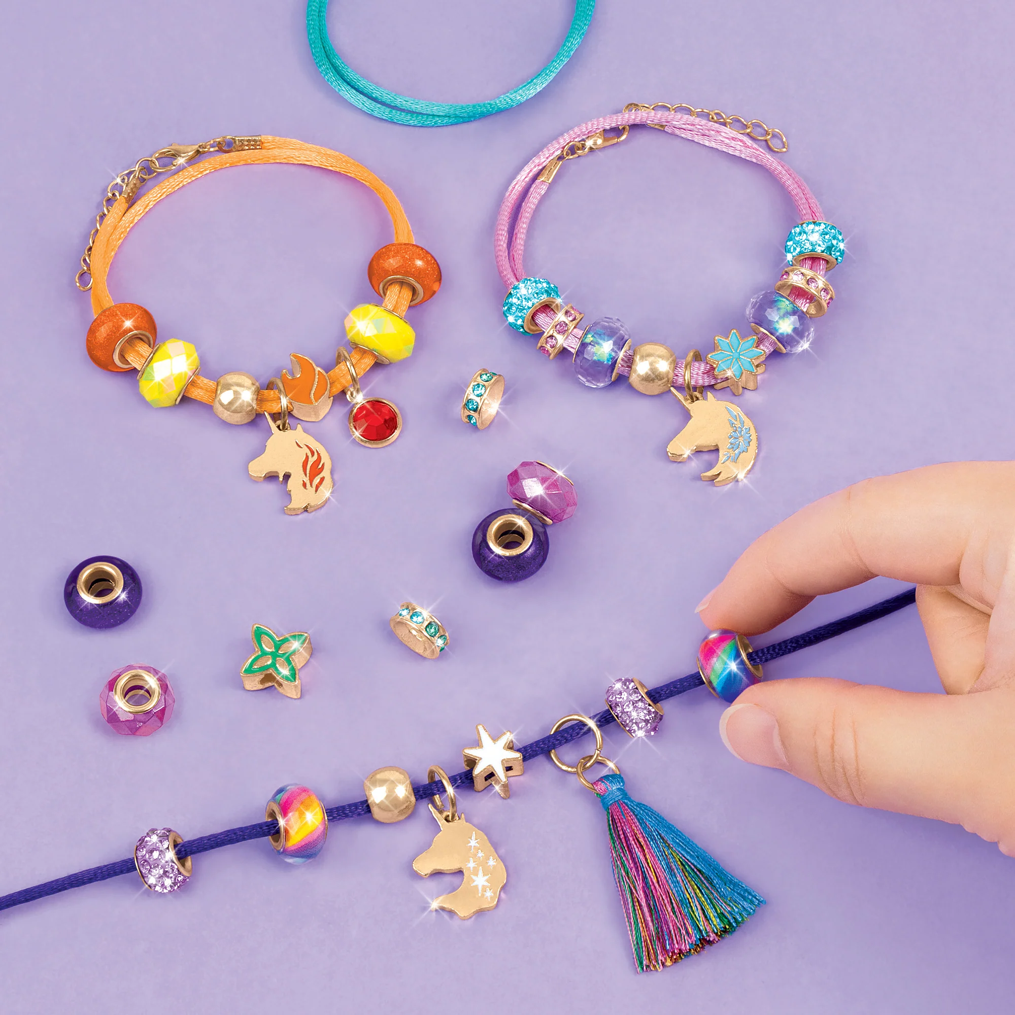 Unicorn Academy Charm Bracelet DIY Jewelry Making Kit - Image 4