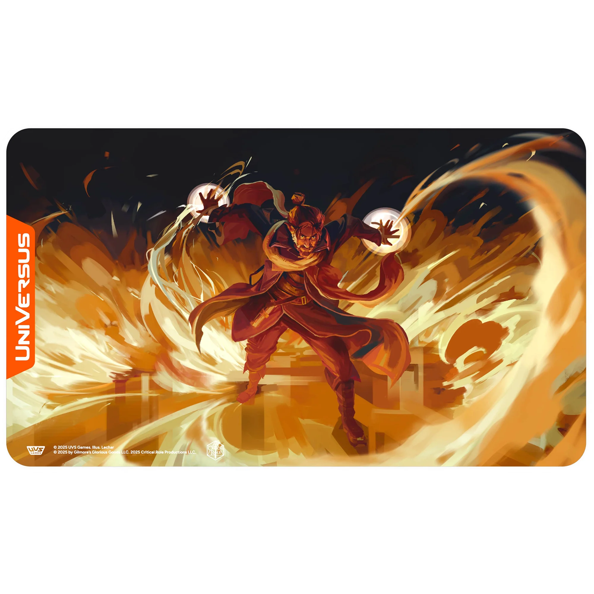 UniVersus Critical Role Caleb Widogast Playmat - 24x14" Tabletop Gaming Mat