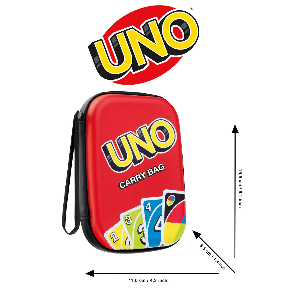UNO Carry Bag - Card Game Accessory, Game Not Included, Kids 3+