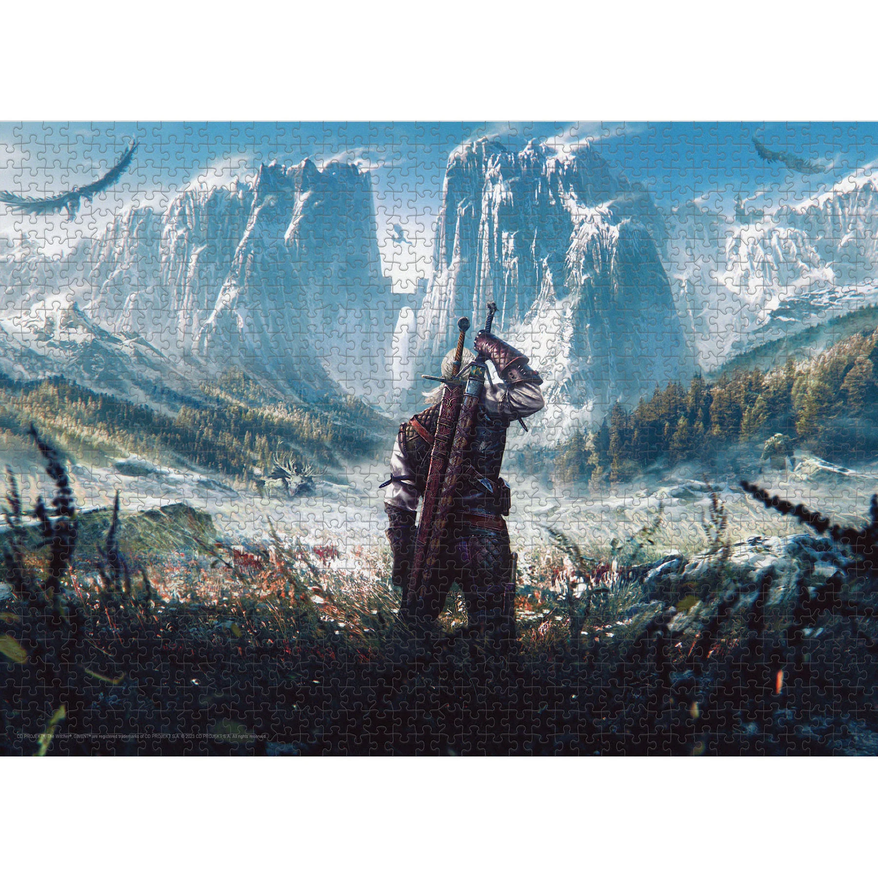 USAopoly The Witcher Skellige Jigsaw Puzzle - 1000 pc - Image 4