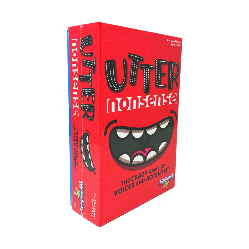 Utter Nonsense Family Edition Voice and Accent Party Game - Image 2
