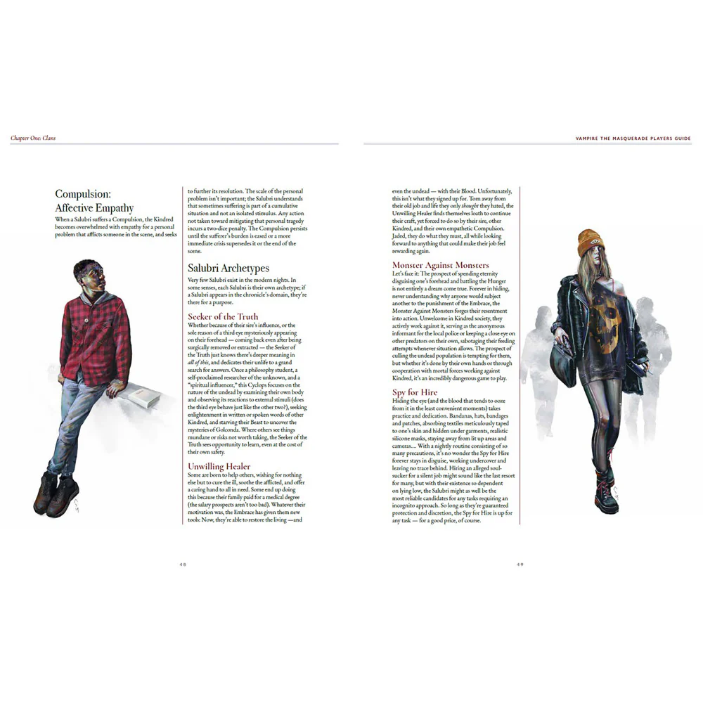 Vampire: The Masquerade 5th Edition - Players Guide Roleplaying Game - Image 3