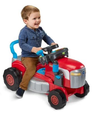 VTech Get Growing - Interactive Tractor and Mower Ride-On Toy - Image 6