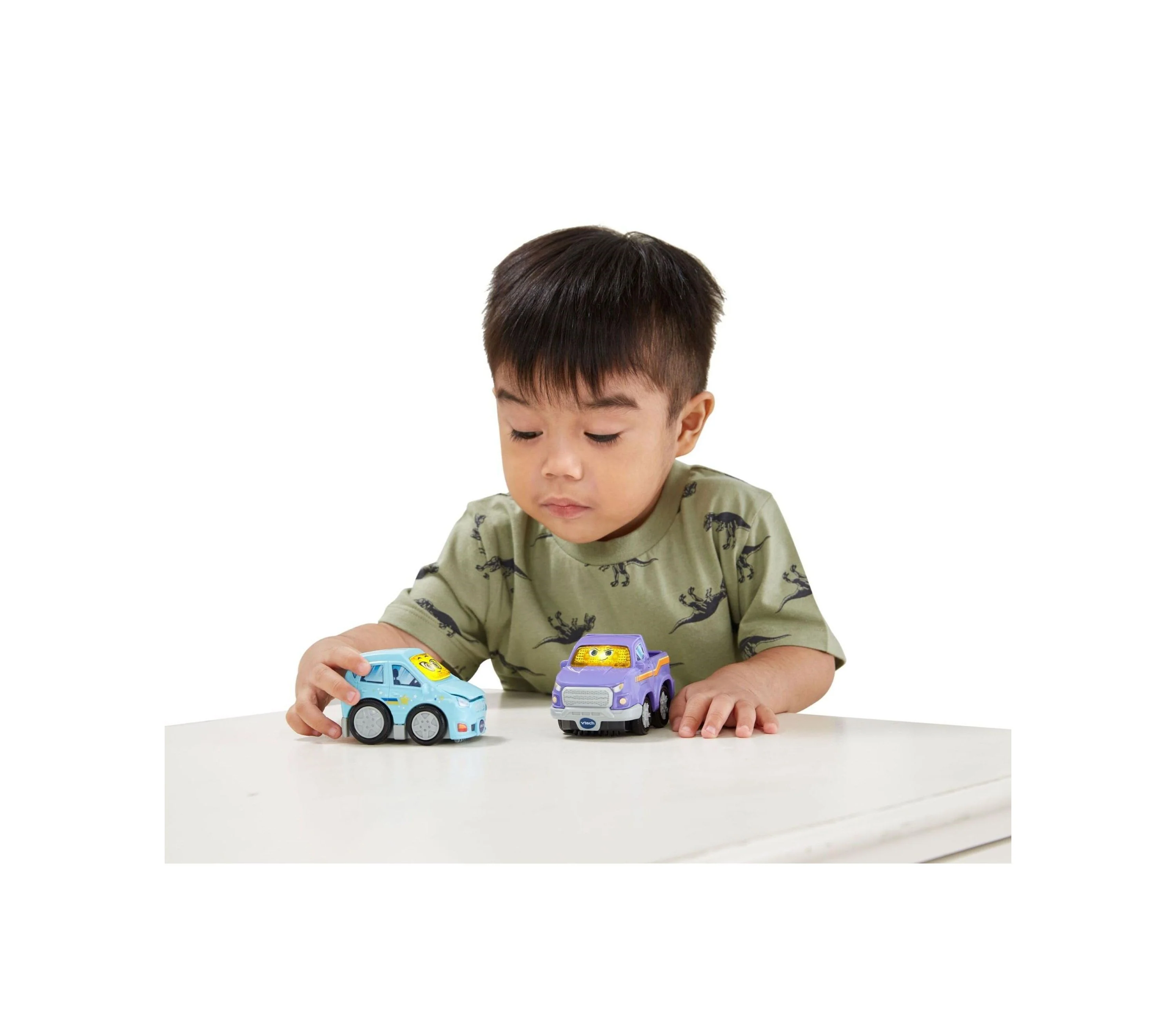 VTech Go Go Smart Wheels Family Adventure 2-Pack Interactive Vehicles - Image 2