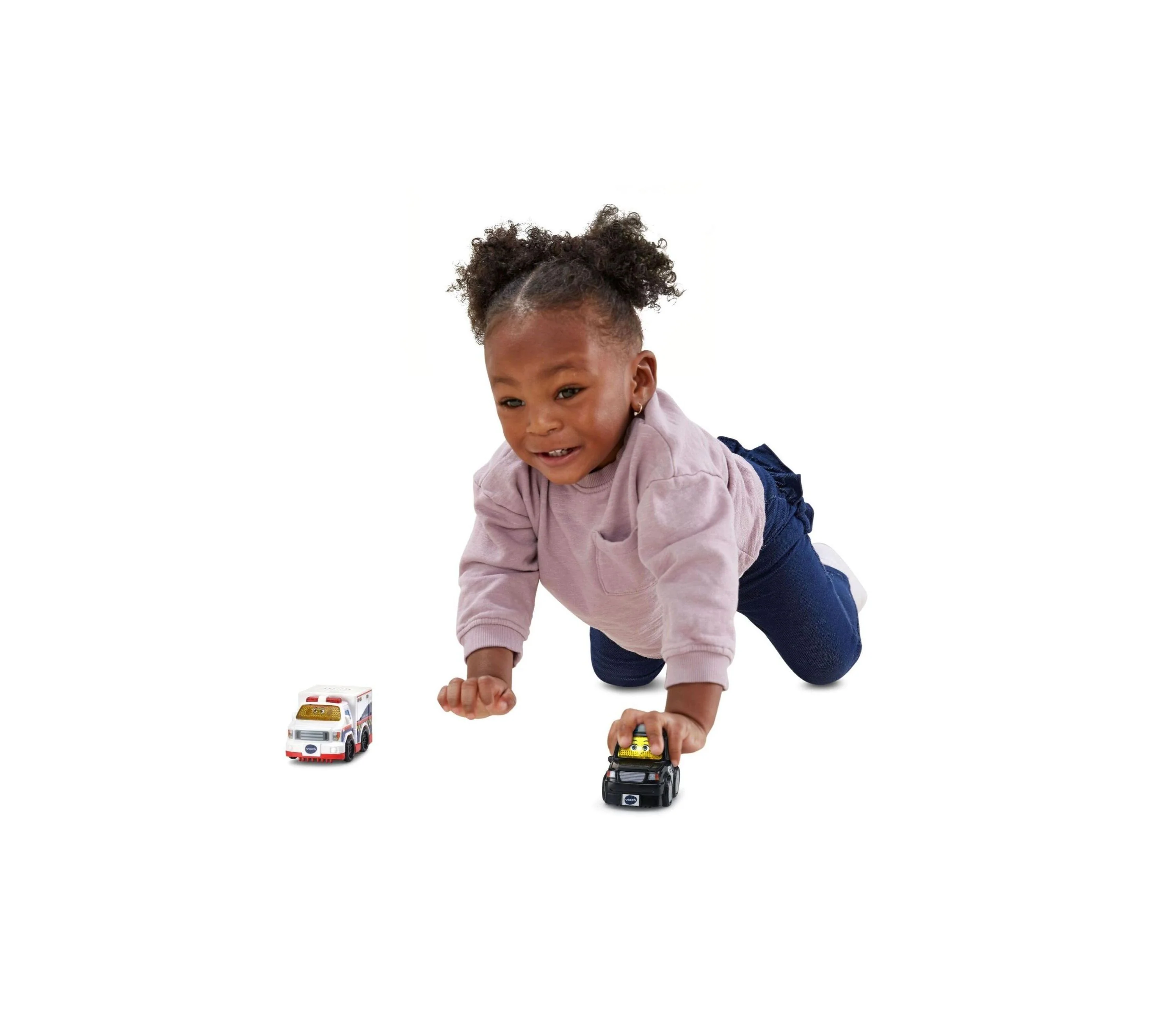 VTech Go Go Smart Wheels Helping Friends 2-Pack with Police Car and Ambulance - Image 3