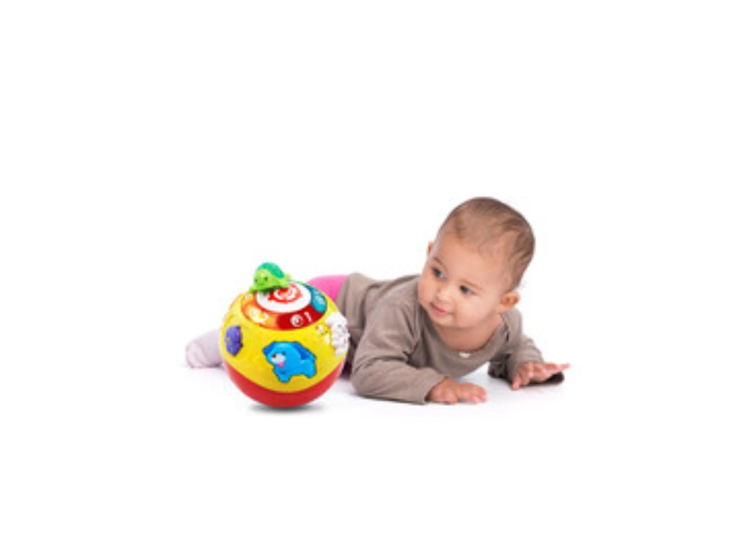 VTech Wiggle and Crawl Ball – Interactive Musical Toy - Image 2
