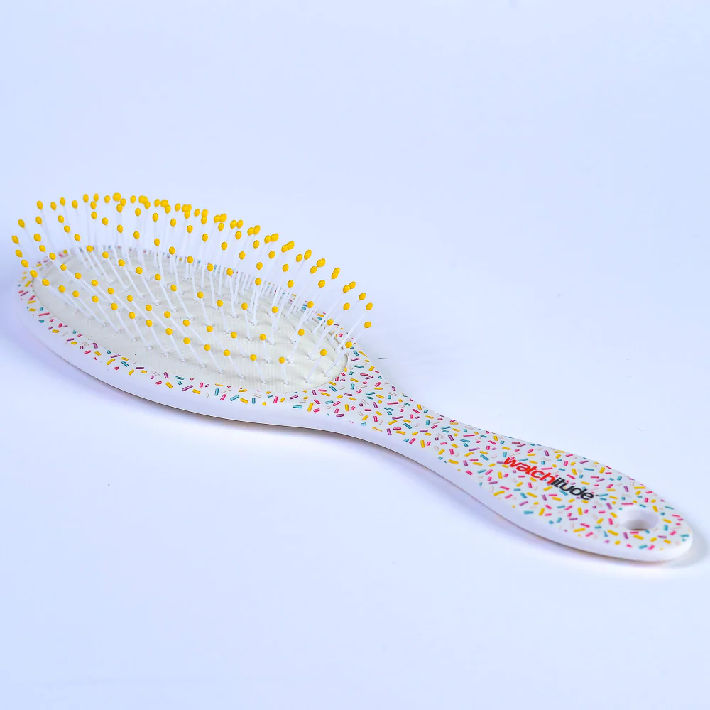 Watchitude Ice Cream Cake Scented Hair Brush for Kids - Vanilla Aroma - Image 6