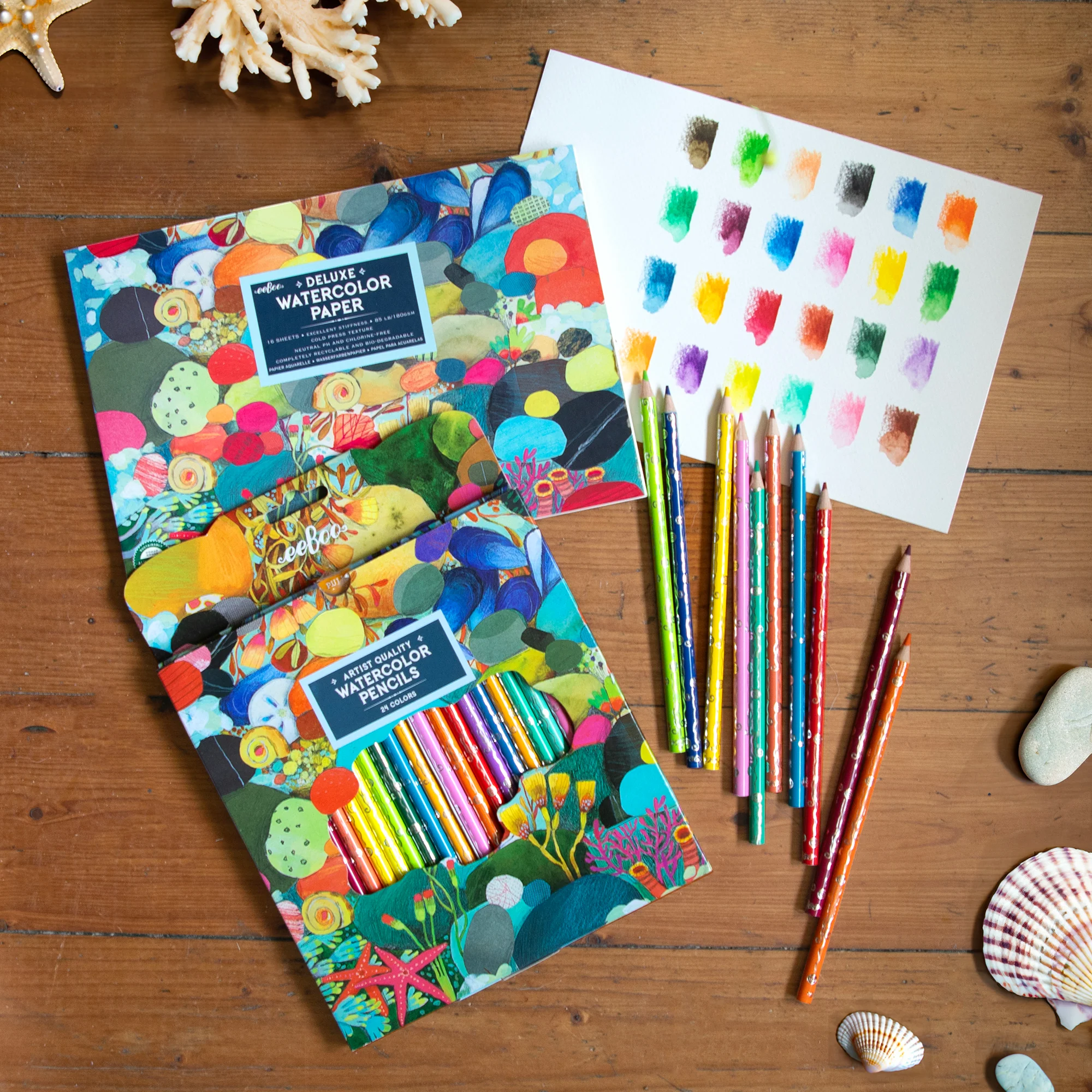 Watercolor Pencils: Tidepool - 24 pc - Image 4