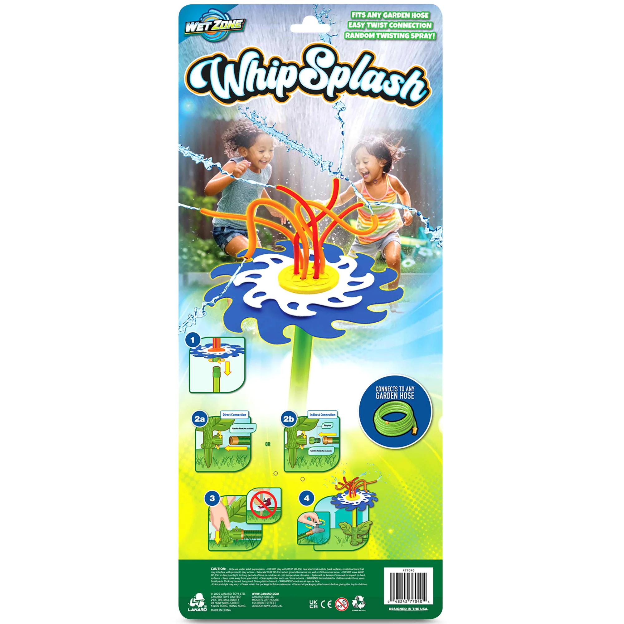Lanard Whip Splash Sprinkler With Flexible Whipping Water Hoses - Image 3
