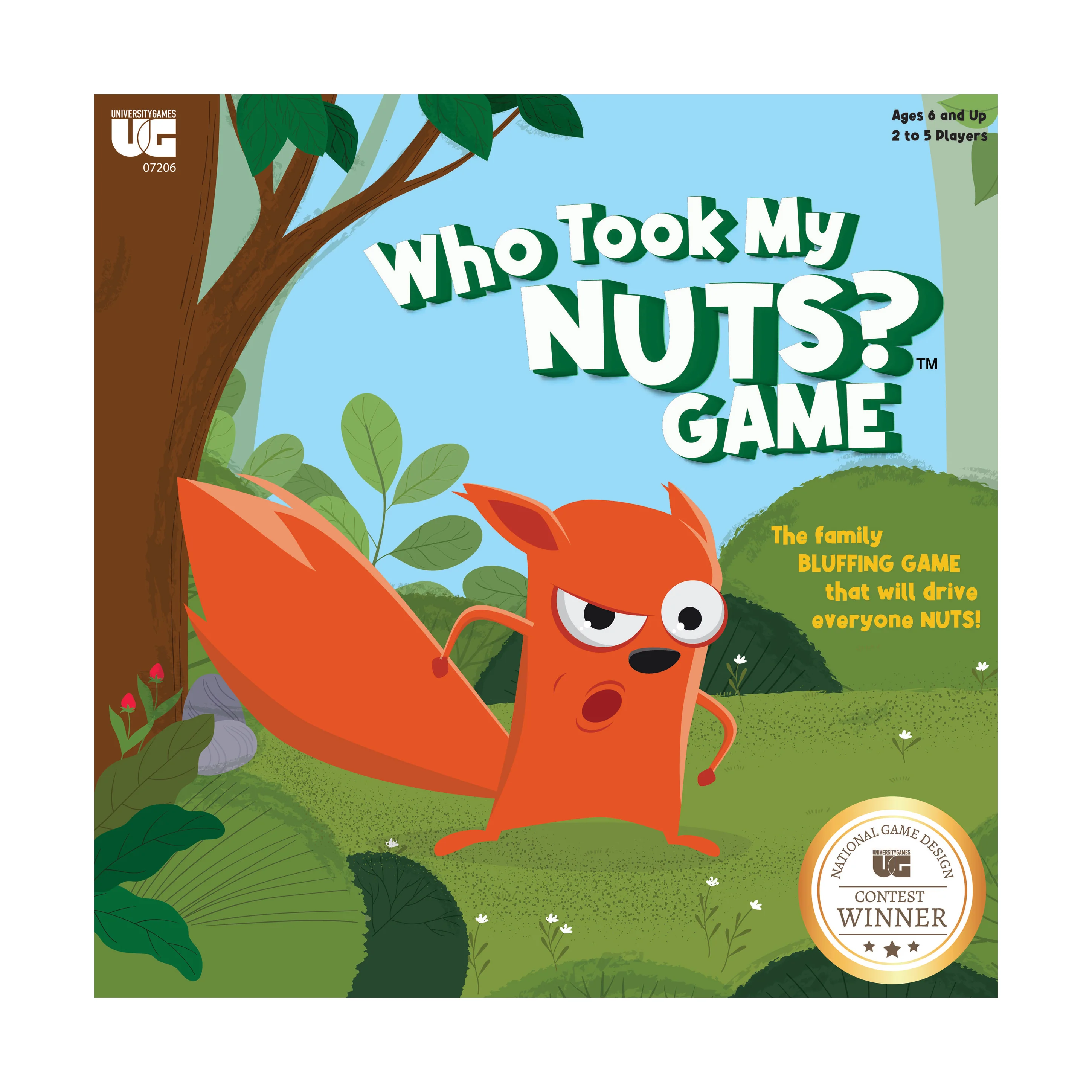 Who Took My NUTS? Squirrel Bluffing Board Game - Image 2