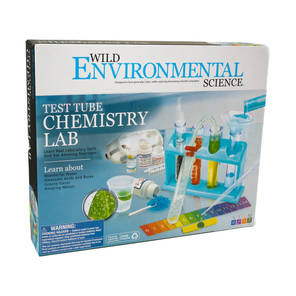 WILD Science Test Tube Chemistry Lab - Educational Science Kit - Image 2