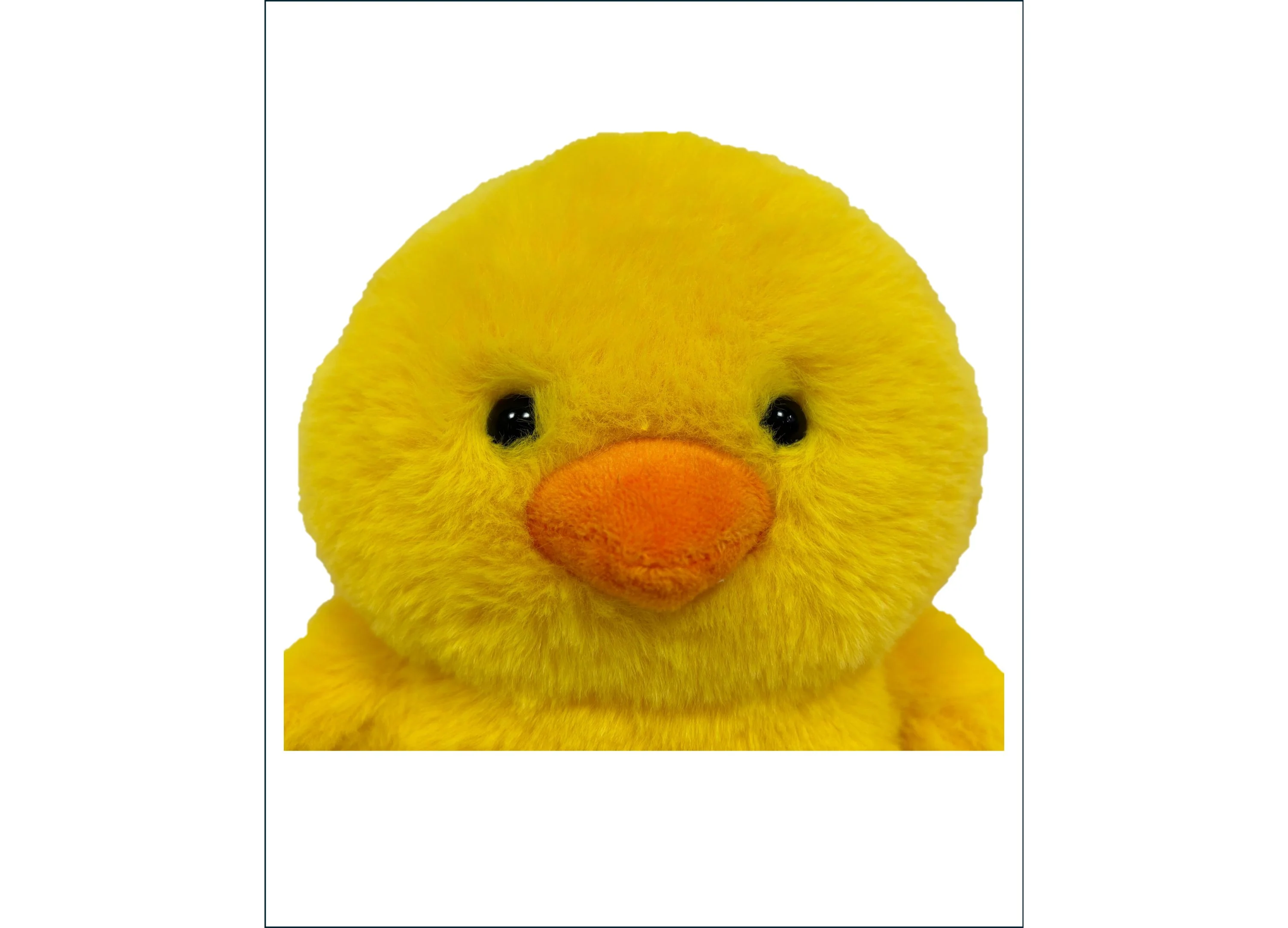 Wild Hippo Moo Squad 8 inch Plush Easter Chick - Yellow - Image 3