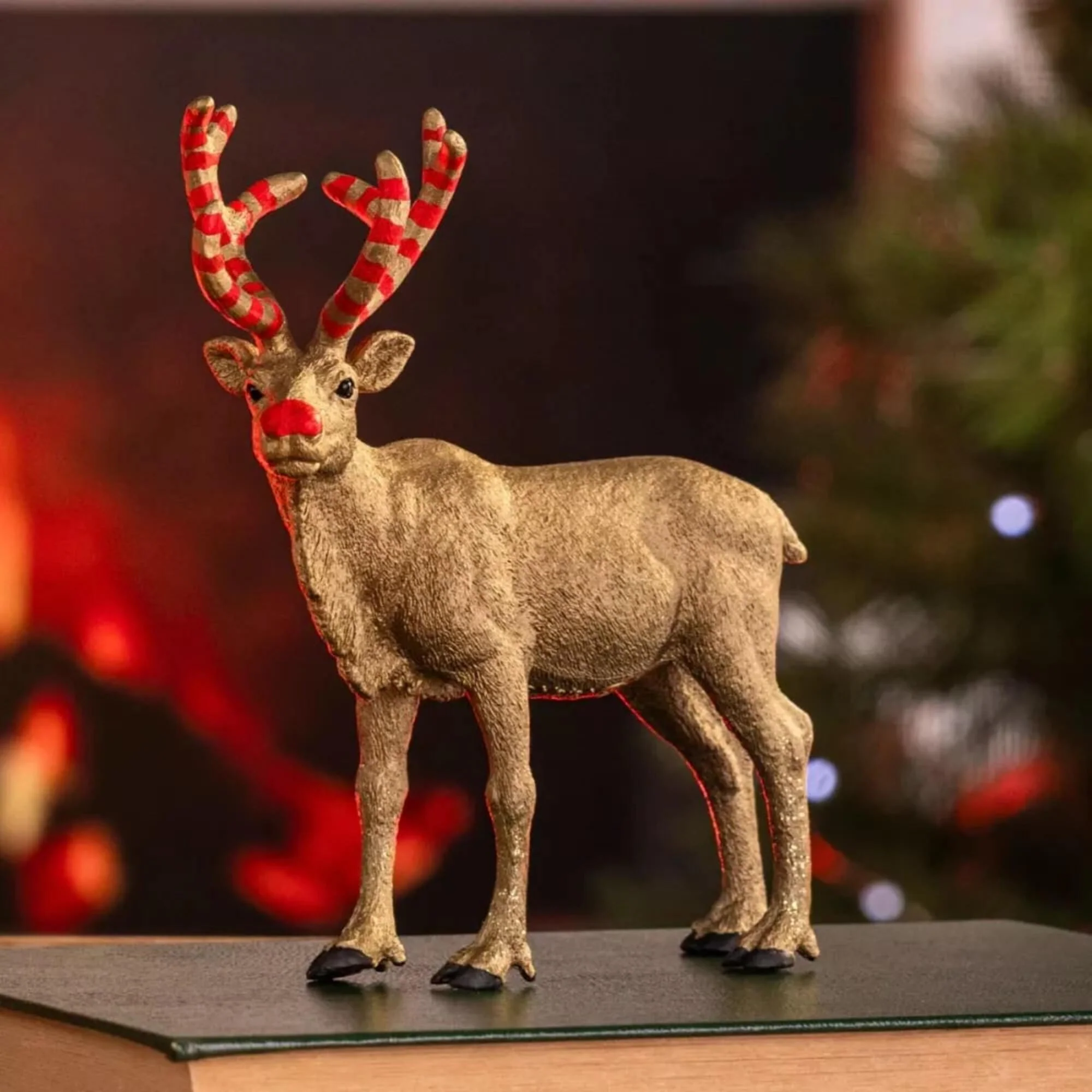 Schleich Wild Life Golden Anniversary Reindeer Figurine - Image 2