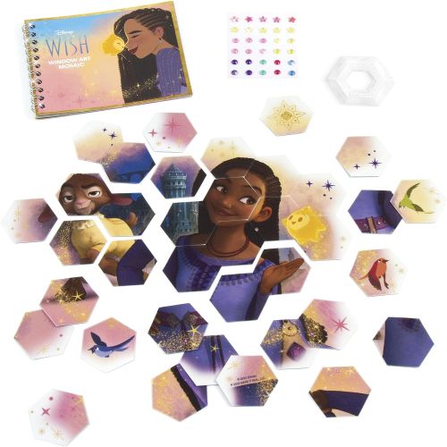 Disney Wish Window Clings 41-Piece Art Mosaic Set - Image 2