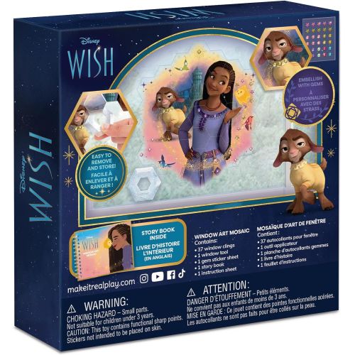 Disney Wish Window Clings 41-Piece Art Mosaic Set - Image 4