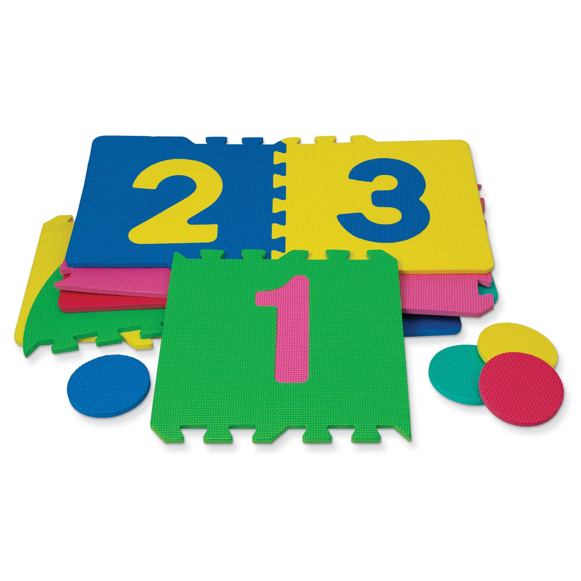 WonderFoam Hopscotch Play Mat Adventure, 26 Bright Pieces - Image 2