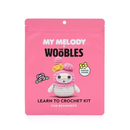 Woobles My Melody Beginner-Friendly Crochet Kit - Image 3