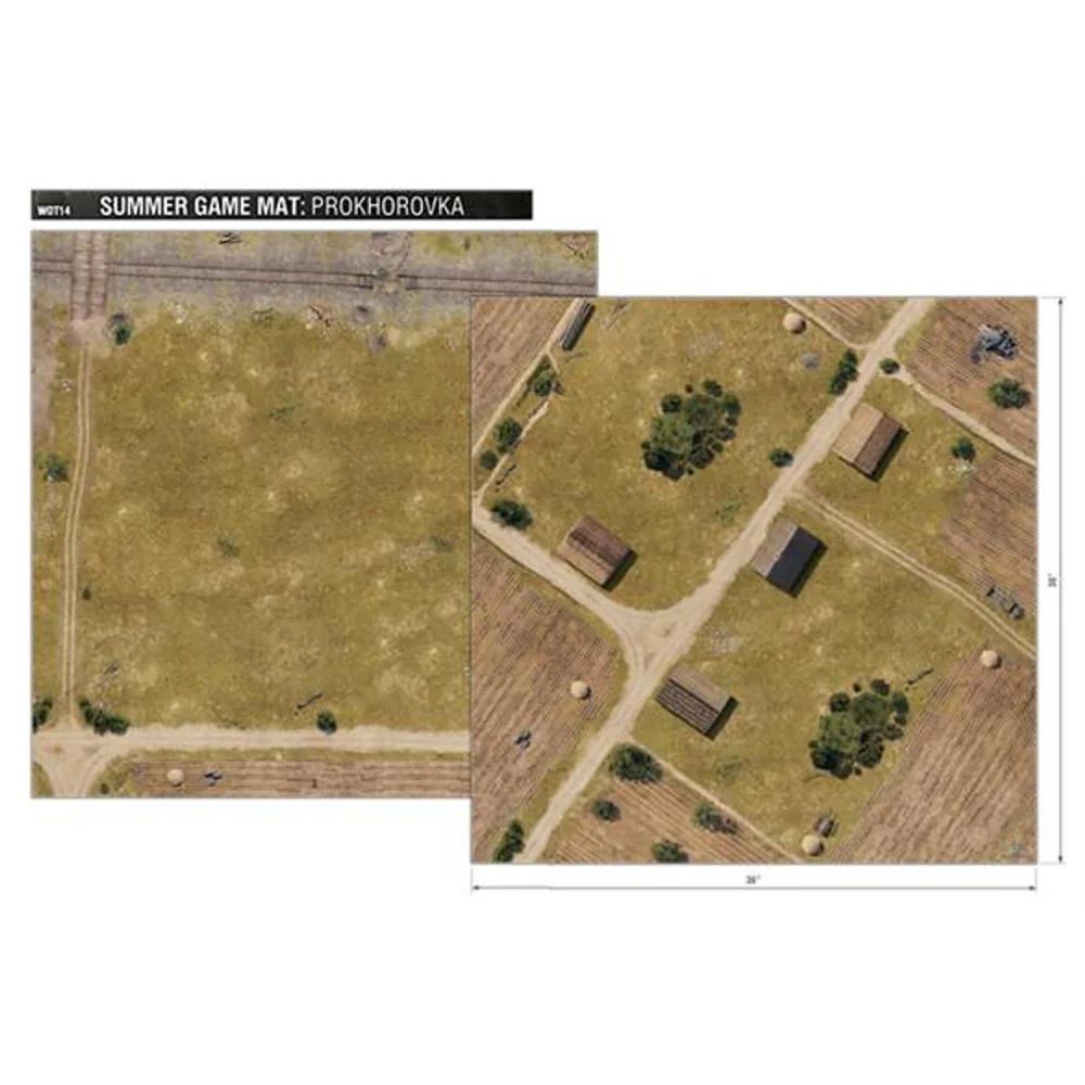 World of Tanks Prokhorovka 36"x36" Double-Sided Neoprene Game Mat - Image 2