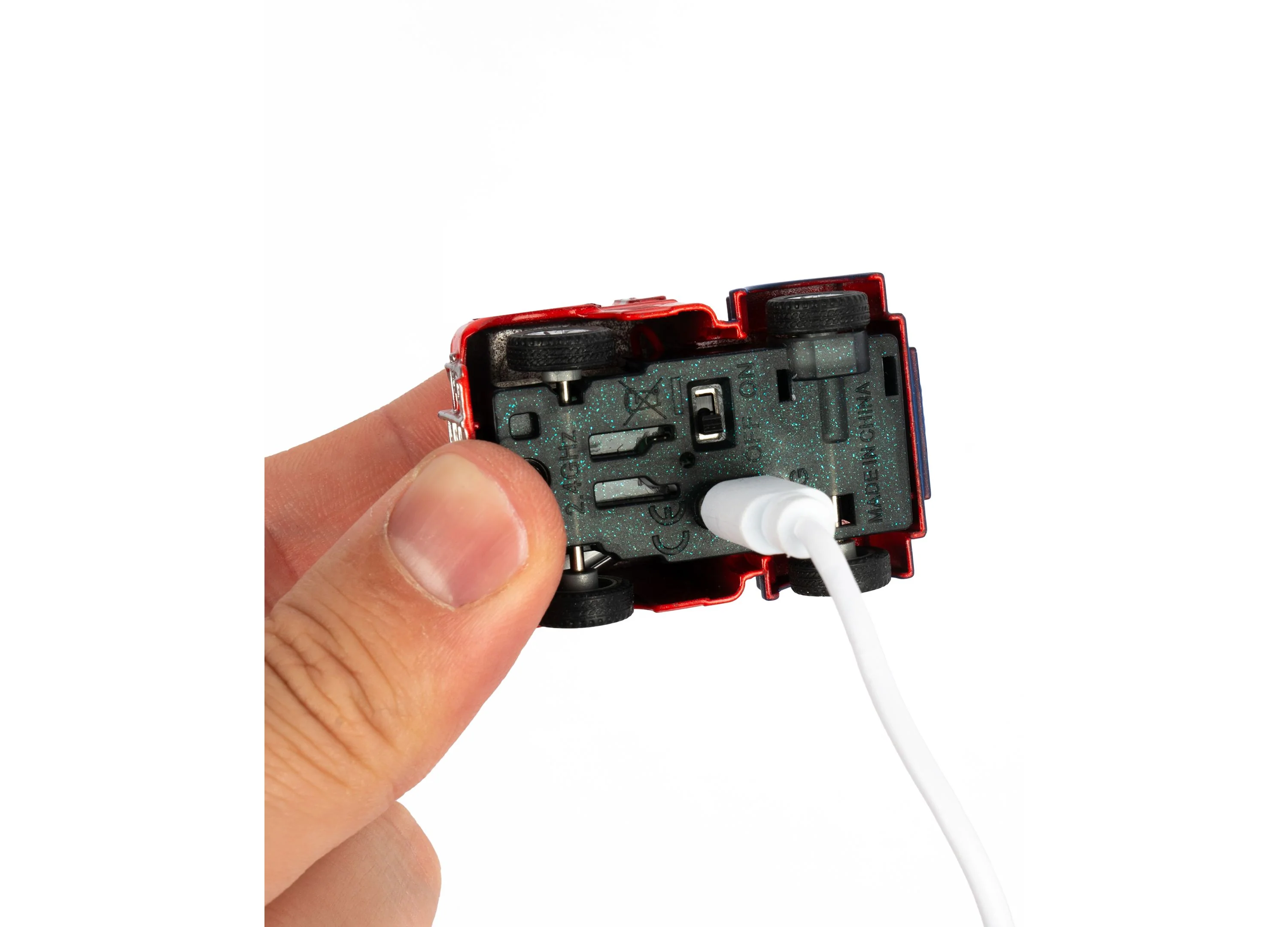 World Tech Toys Transformers Optimus Prime Wrist Case Mini RC Truck - Image 4