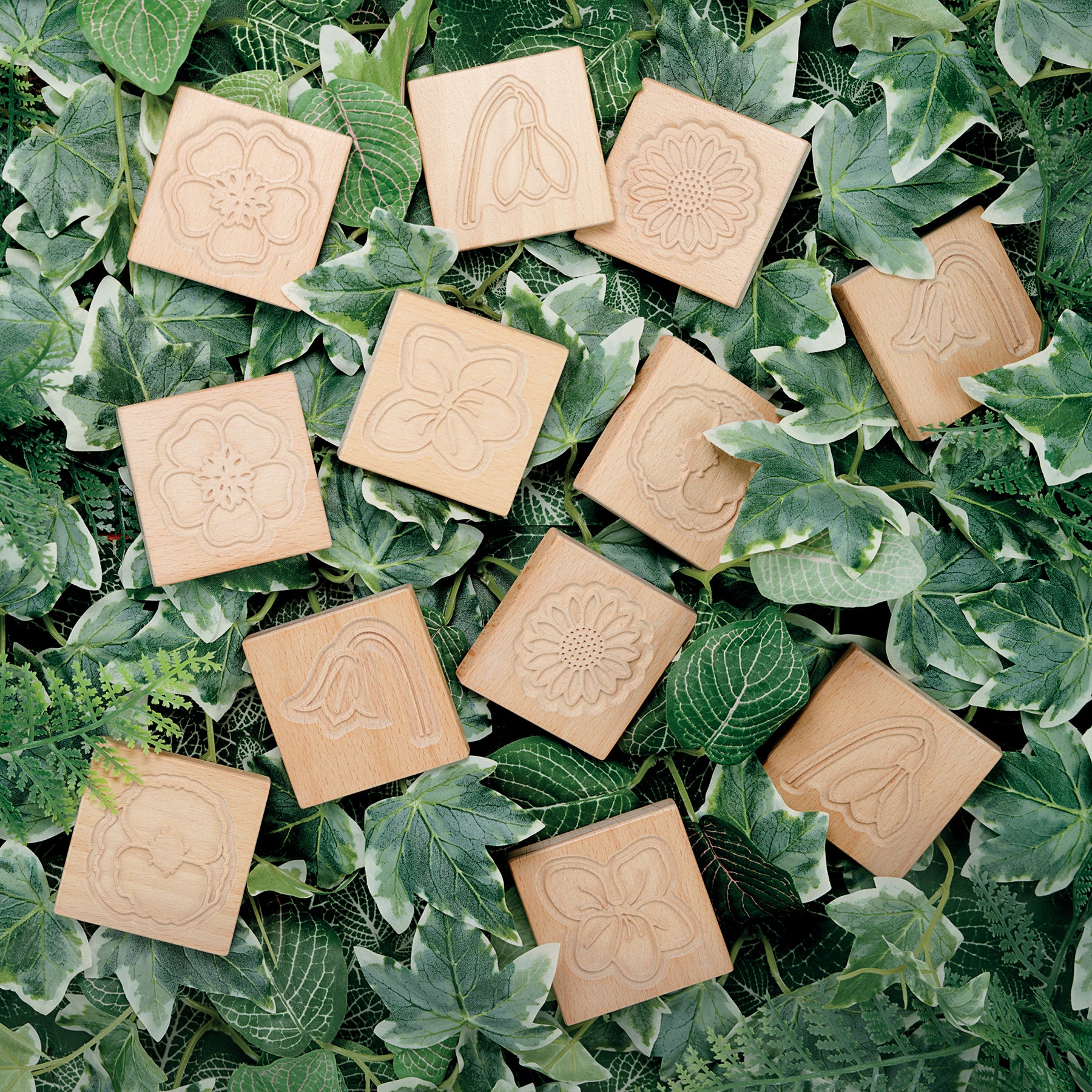 Yellow Door Match Me Sensory Flower Exploration Tiles - Image 2