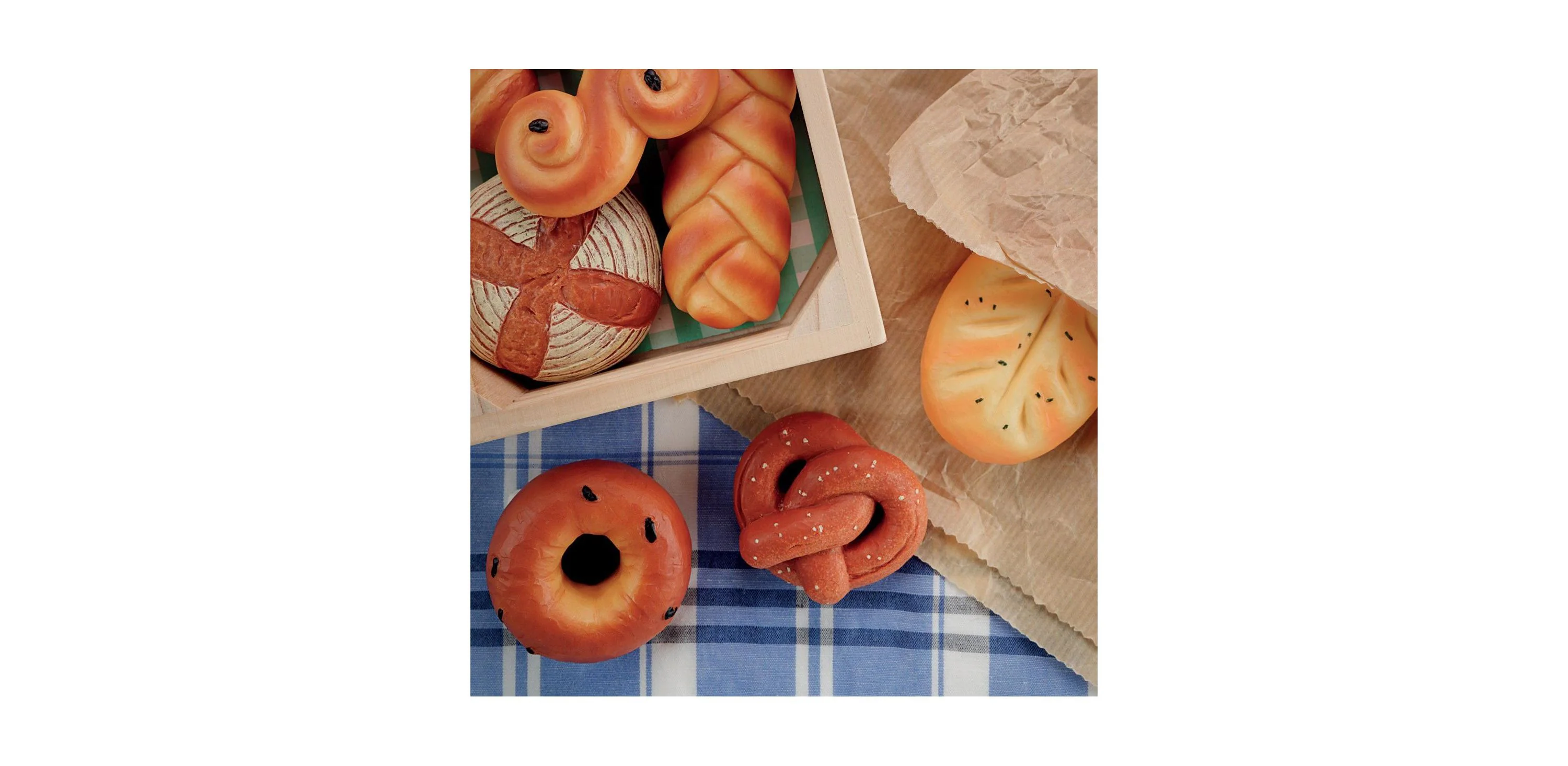 Yellow Door Sensory Play Stones, Breads of the World Set - Image 2
