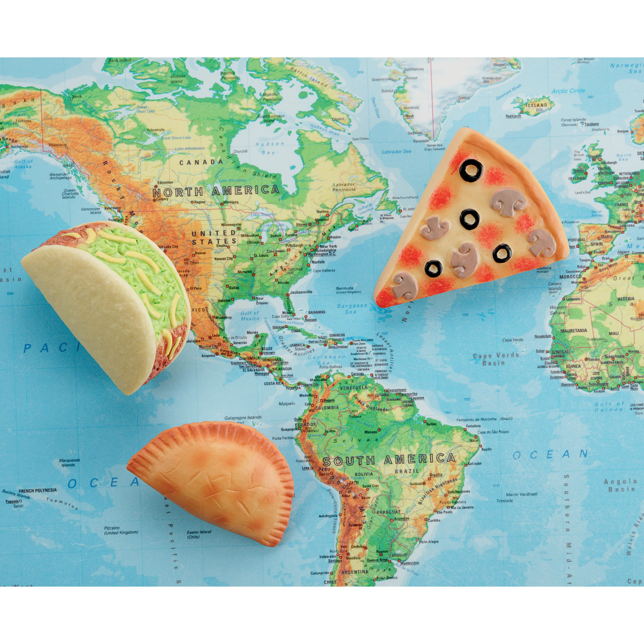 Yellow Door Sensory Play Stones - Foods of the World - Multicultural Learning Toy - Image 6