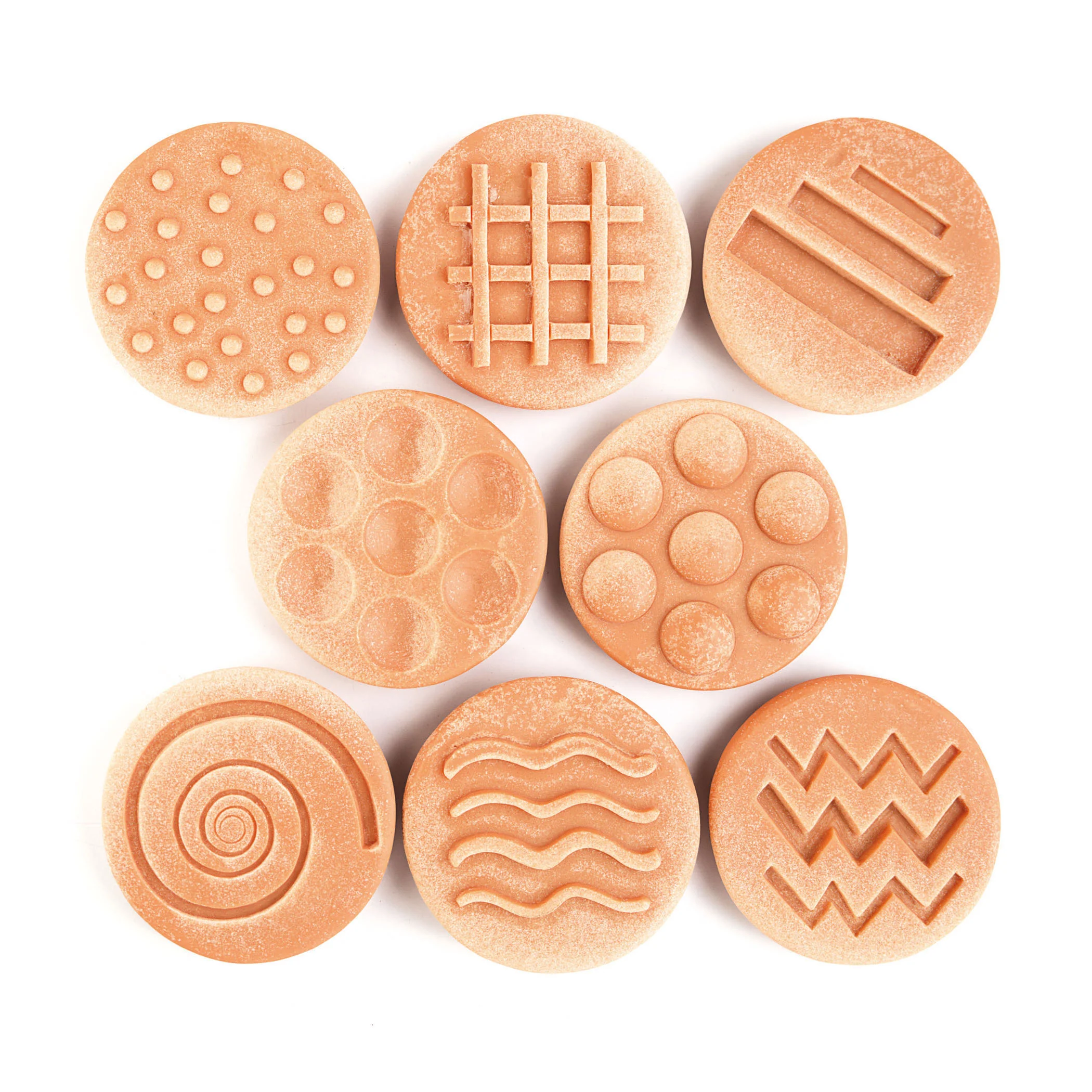 Yellow Door Sensory Stones for Toddlers – Set of 8 Textured Stones