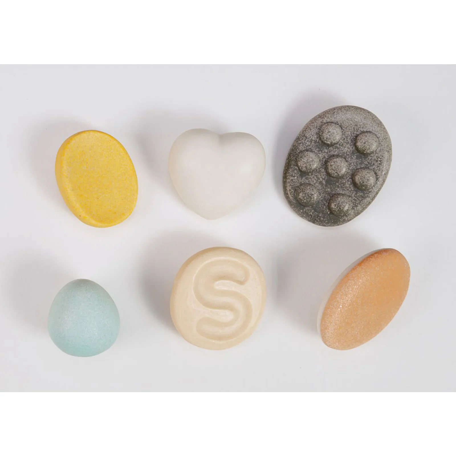 Yellow Door Sensory Worry Stones – Calming Focus Aid for Kids, Set of 12 - Image 4