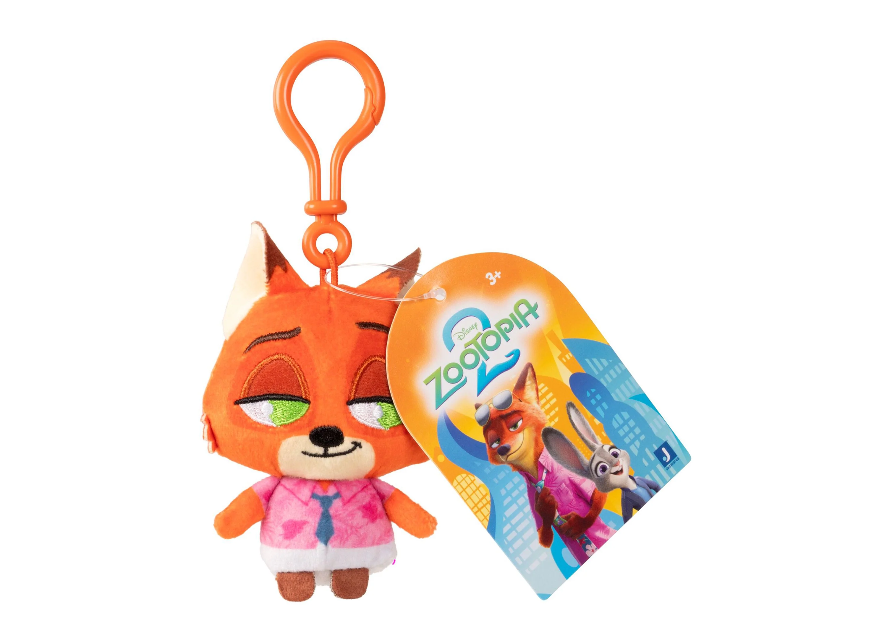 Zootopia 3-Inch Officer Judy Hopps Clip-On Plush Toy - Image 3